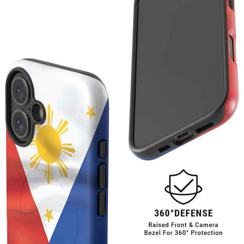 Philippines Flag iPhone 16 Magsafe Impact Case